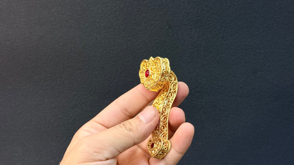 Lucky Ruyi — Openwork Brass Art