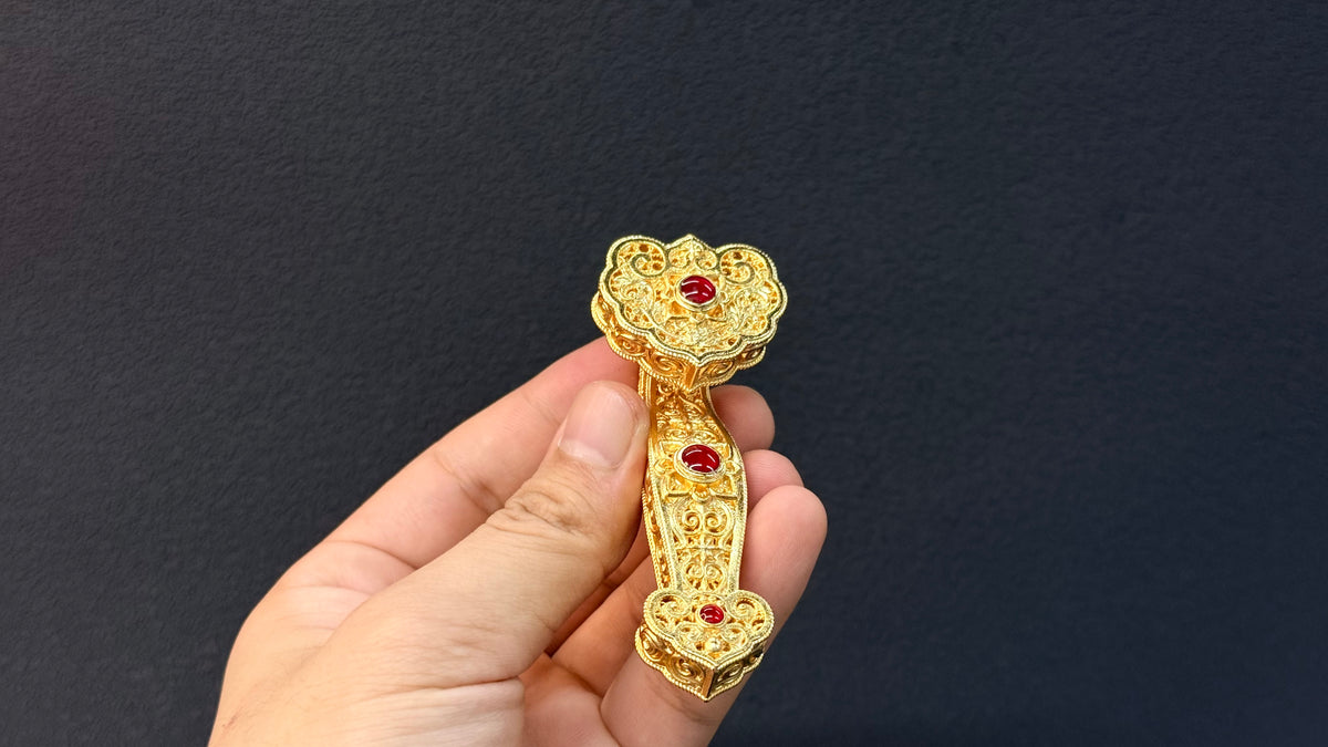 Lucky Ruyi — Openwork Brass Art