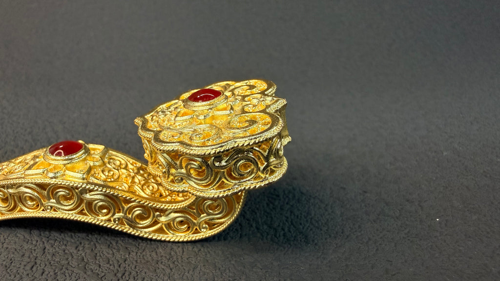 Lucky Ruyi — Openwork Brass Art