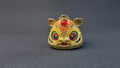 Lucky Lion — Openwork Brass Art Keepsake
